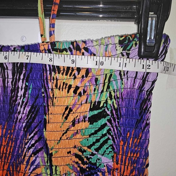 Candy Couture Large Bohemian Styled Handkerchief Summer Vibrant colors Dress - Picture 3 of 4